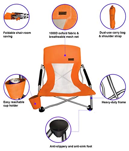Nice C Ultralight Chair + 2 Pack Beach Chair