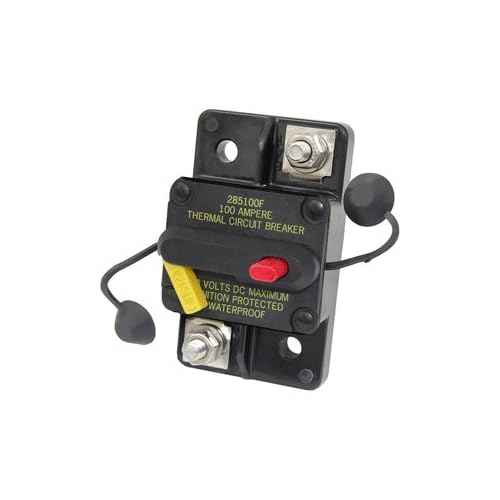 Blue Sea Systems 7184 285-Series Thermal Circuit Breaker, Surface Mount, 48V DC, 60A