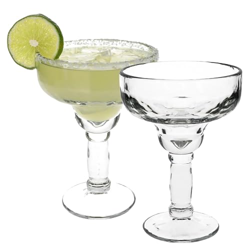 SHMIR Margarita Glasses 13.5 oz Clear Glassware for Cocktail Mixed Drinks Dessert Home Kitchen Bar Party Cups Favor Table ...