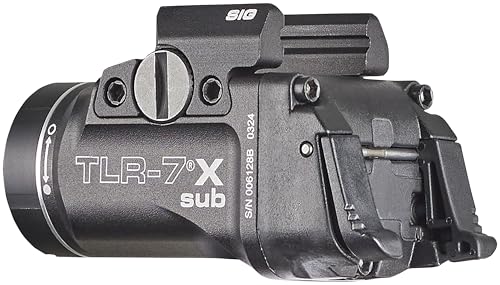 Streamlight 69401 TLR-7 X sub 500-Lumen Tactical Weapon Light Designed Exclusively and Solely for Sig Sauer P365 & P365XL ...