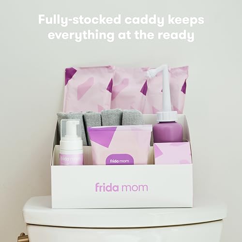 Frida Mom 11pc Postpartum Essentials Kit Gift Set, Hospital Bag Must Haves for New Mom, Includes 4 Disposable Postpartum U...