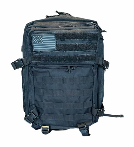 Continental Liberty 40L Tactical Backpack – 900D/1000D Molle Assault Pack, 3-Day Survival, Hiking, Camping, Travel Gear (B...