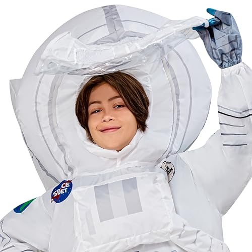 Rubies Astronaut Inflatable Costume for Kids, Unisex One Size