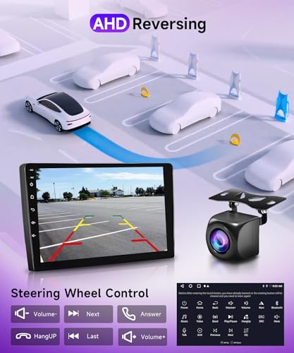 4Core 4G+64G Car Radio for Toyota Corolla 2009-2013 Android Car Stereo Wireless Carplay, Rimoody 9'' HD Touchscreen Mirror...
