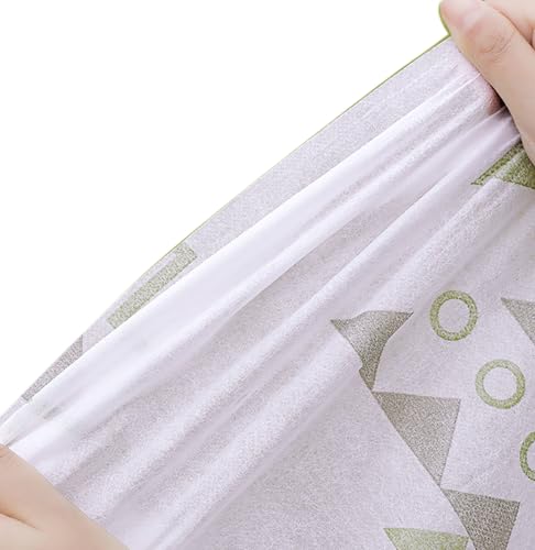 YIKANGHENG Disposable Waterproof Camping Blanket, 78 Inch x 78 Inch Plastic Picnic Mat for Beach and Park Camping (L)