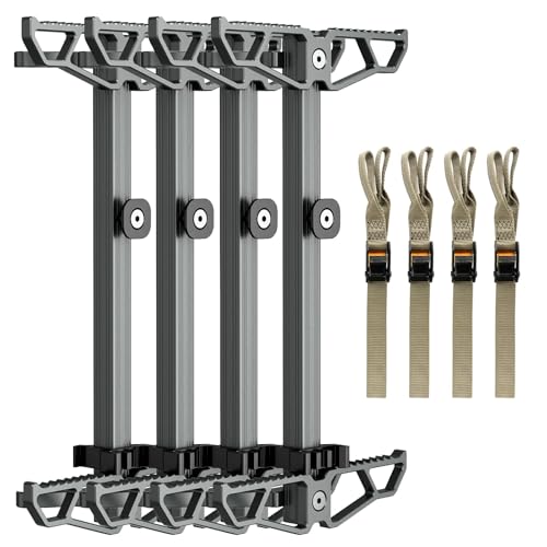 Panbofoda Climbing Sticks,Aluminum Non-Slip Hunting Climbing Steps,Lightweight Tree Climbing Hunting Gear Hunting Accessor...