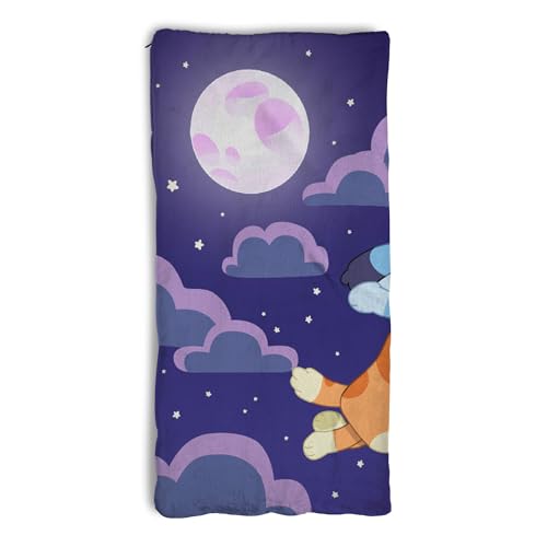 Silk Touch Sherpa Slumber Bag for Boys and Girls, Sleeping Bag with Zipper, 27 x 56 inches