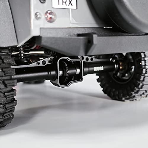 INJORA 12T/22T Overdrive Gear and 24T/10T Underdrive Alloy Steel Helical Gear Set for TRX4M 1/18 RC Crawler Car Upgrade