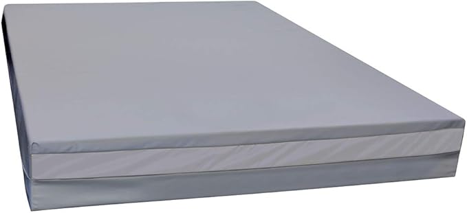 NAMC Advanced Care Therapeutic Fluid Resistant Gel Memory Foam Mattress - 80" X 36" X 8"