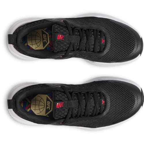 Under Armour Unisex Project Rock Blood Sweat Respect 5 UFC, (004) Black/White/Metallic Gold, 8.5, US