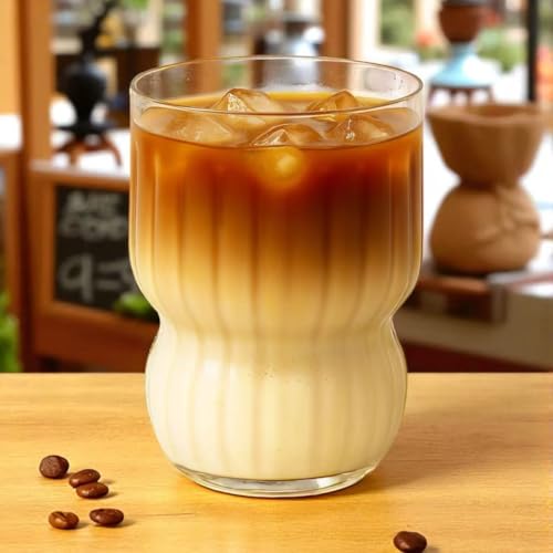 60 Count 12 Ounce ripple Unbreakable Stemless Plastic Wine Cocktail Whiskey Glasses Elegant Durable Disposable Indoor Outd...