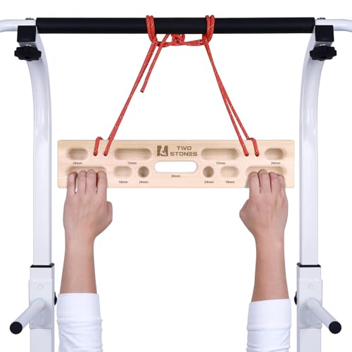 Two Stones Portable Hangboard | Rock Climbing Hangboard | Hang Board for Climbing | Rock Climbing Gifts for Rock Climbers ...