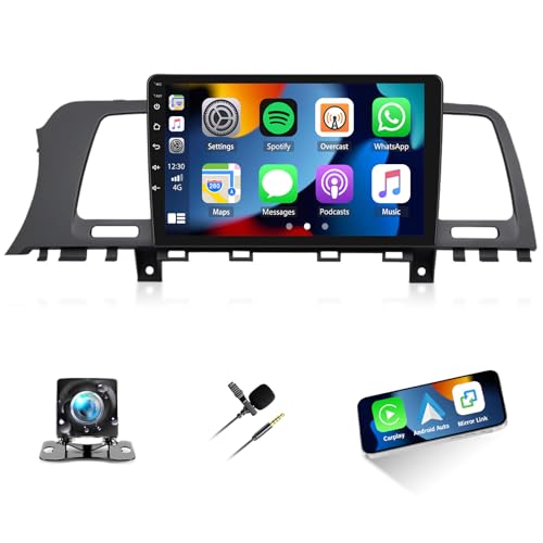 4+64G 9" Car Radio Stereo for Nissan Murano Z51 2008-2014 w/GPS 2013 2012 2011 2010 2009 w/carplay w/Android Auto Double D...