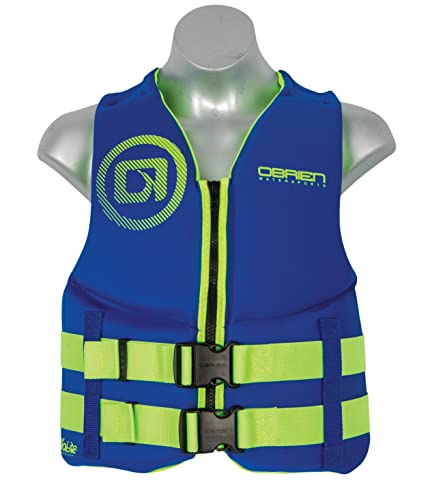 O'Brien Youth Traditional CGA Life Jacekt (55-85lbs) Blue/Green