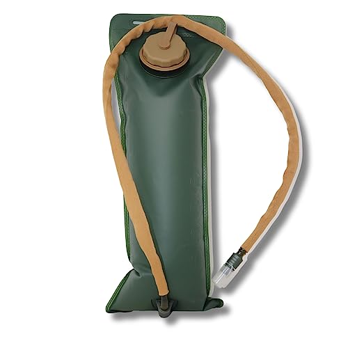 Genuine US Military GI (100 Oz.) MOLLE Hydration Carrier with Imported 3L/100 Oz. Bladder