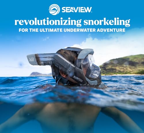 Seaview 180 V3 Full Face Snorkel Mask Adult- The V3 is The Perfect Snorkeling Gear for Adults- Snorkel Mask with 180 Panor...