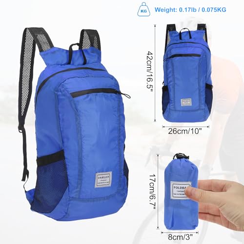 PATIKIL Hiking Backpack, 15L-20L Packable Lightweight Backpack Daypack Foldable Outdoor Climbing Cycling Backpacking Shoul...