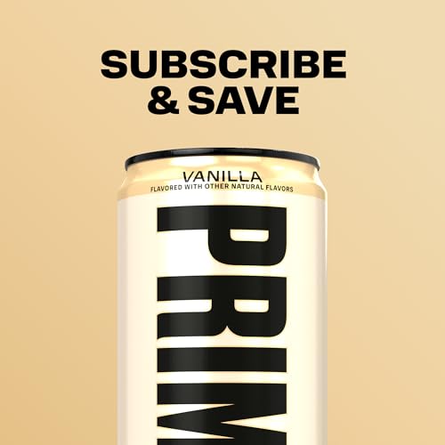 PRIME Protein Shake, Vanilla, 32g Protein for Muscle Support & Recovery, Ultra-Filtered Milk, Lactose Free, Low Sugar, Low...
