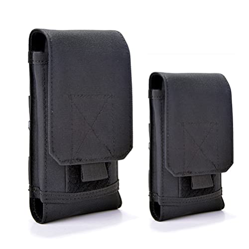Universal Tactical MOLLE Holster Army Mobile Phone Belt Pouch EDC Security Pack Carry Accessory Kit Waist Bag Case Compati...