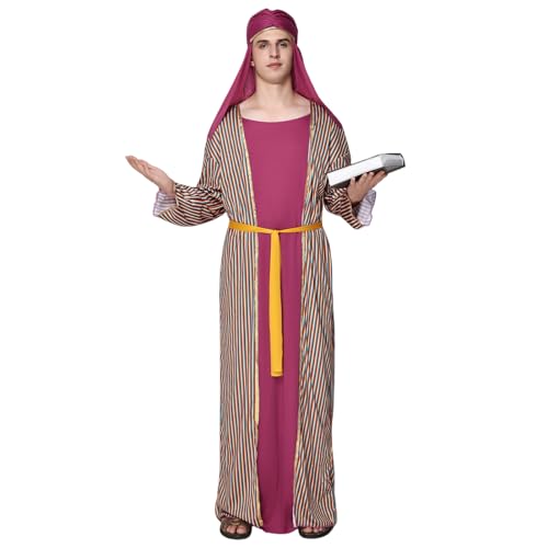 EraSpooky Adult 3 Wise Men Costume Mens Three Kings Outfits Biblical Nativity Costumes