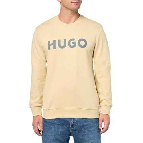 HUGO Men's Big Logo Pullover Sweatshirt