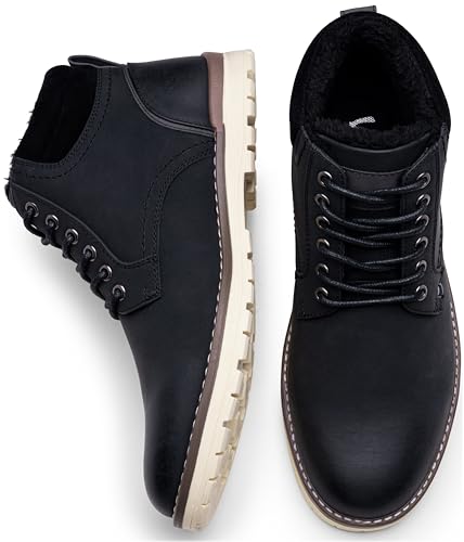 Vostey Men's Boots Hiking Boots Casual Boots for Men