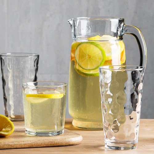 Home Essentials 12-pc Galaxy Glassware - Drinking Glasses, Mixed Drinkware Set. Highball 17 oz. Rock 13 oz. Juice 7 oz. Gl...
