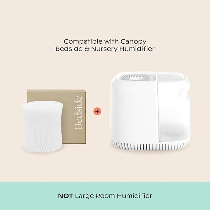 Canopy Original Bedside Humidifier Filters, Pack of 1 Filter Wick, Replacement Filters - Compatible with Canopy Bedside Hu...
