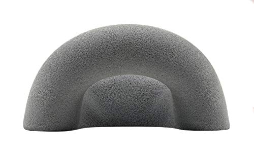 Atomik Rock Climbing Holds Large Bolt-On Ring in Gray Used in Gyms for Down-Climbing
