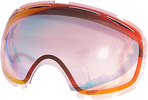 ZERO TECH BASE Compatible Replacement Lens for Oakley Canopy Snow Goggles Mirror type