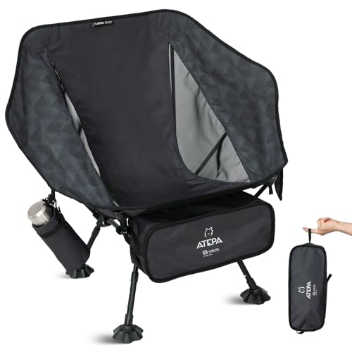 ATEPA UFO3.0 Backpacking Camping Chair, Ultralight Extra Wide Comfortable Folding Chairs Heavy Duty Portable Hexagon Ergon...