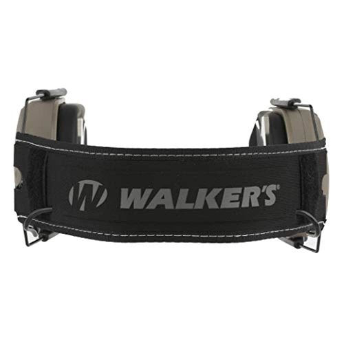 MTM TMC15 Tactical Mag Can and Walker's Razor Slim 23dB Folding Electronic Ear Protection, Tan Patriot