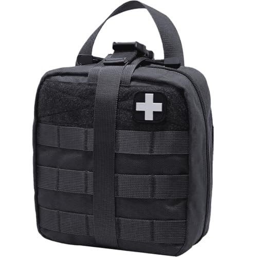 First Aid Kit Med Medical - Kit Rip-Off 180 pcs Water-Resistant Emergency Kit for Camping Hiking Home Outdoor Truck Vehicl...
