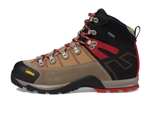 ASOLO Men's FUGITIVE GTX Water-Resistant Breathable Suede Nylon Trekking Low Ankle Hiking Boots | Toe Rubber Cap
