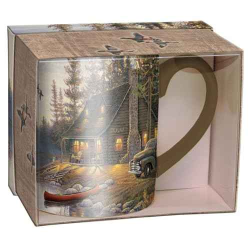 Lang Lake Retreat Mug by Sam Timm, 14 oz., Multicolored