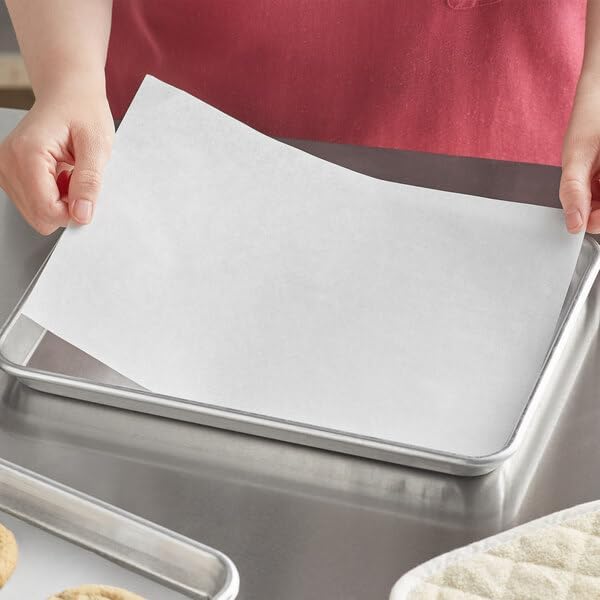 Quilon Coated Parchment Paper, 9 x 12 inches, Quarter Size Sheet Pan Liner, 1000/Case