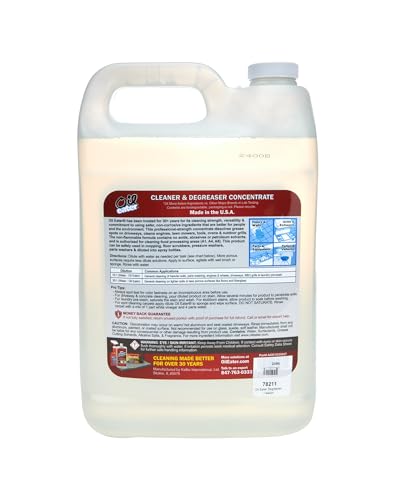 Oil Eater Original 1 Gallon Cleaner, Degreaser - Dissolve Grease Oil and Heavy-Duty Stains – Professional Strength