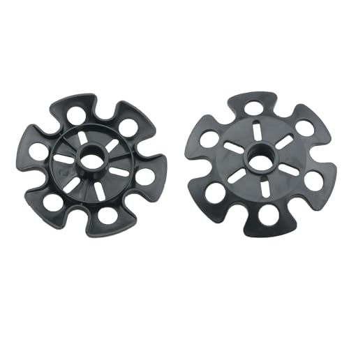 WELWIK 4PCS Black Cane Replacement Tip Replacement Carbon Fibre Trekking Poles Hiking Pole Boot Toe Cushion Replacement Sk...