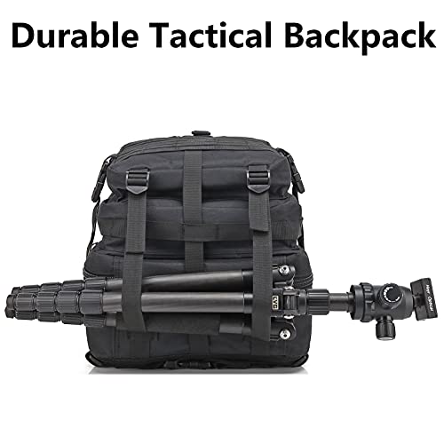 KOOYU 40L Molle Tactical Military Backpack Army Bag Assault Pack Rucksack
