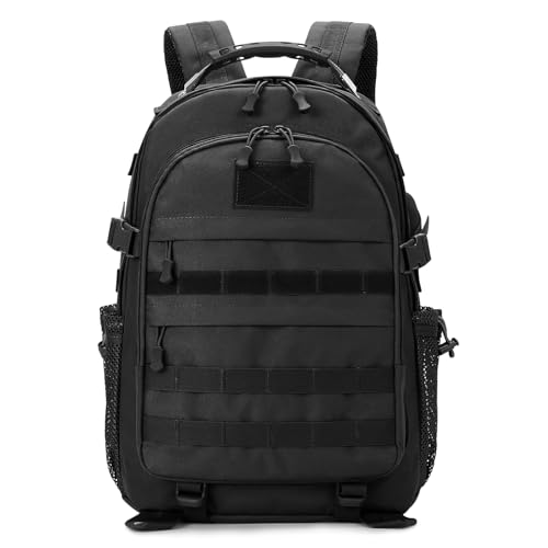 HUNTVP Military Tactical Backpack 40L Large Army 3 Day Assault Pack Molle Bag Backpacks WR Hunting Rucksack Assault Pack