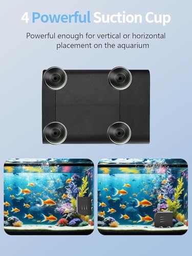 Fountain Pump, 220GPH Submersible Water Pump Outdoor, Ultra Quiet Water Fountain Pump for Pond Waterfall, Fish Tank, Aquar...