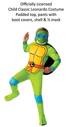 Rubie's Boy's Nickelodeon Retro Classic Teenage Mutant Ninja Turtles Leonardo Costume