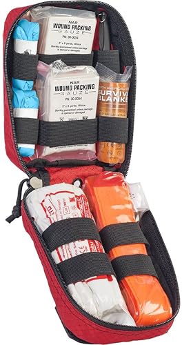 North American Rescue Public Access Individual Bleeding Control Kit (Basic) NAR Compact Blood Control Bag with C-A-T Tourn...