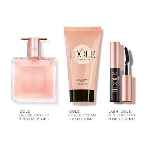 Lancôme Idôle Mother's Day Traveler Set - Full-Size Idôle Eau De Parfum Perfume, Body Lotion 1.6 Fl. oz. Lash Idôle Mascara 0.08 Fl. oz