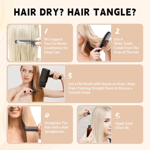 Sassina Clip in Human Hair Extensions 18 Inch Double Skin Weft Clip ins Hair Extensions Golden Blonde to Medium Blonde Invisible Natural Straight Human Hair Full Head 8 Pcs 120 Grams #P16/22