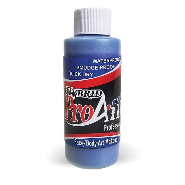 ProAiir Face and Body Painting Makeup - 2oz (60ml) Zombie Vascular