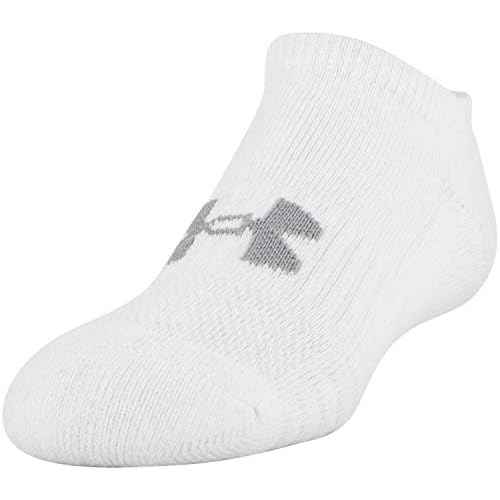Under Armour Kids' Training Cotton No Show Socks, Multipairs