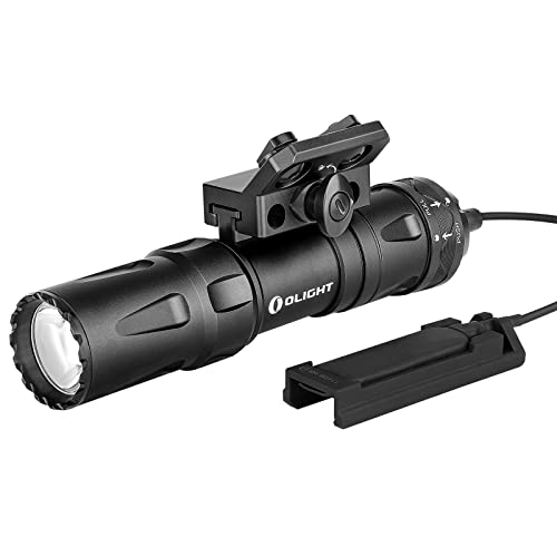 OLIGHT Odin Mini 1250 Lumens Ultra Compact Rechargeable Mlok-Mount Weaponlight, Removable Slide Rail Mount and Remote Swit...