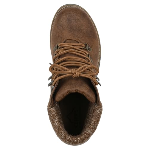 CLIFFS BY WHITE MOUNTAIN Shoes Pathfield Women's Lace-up Hiker Style Bootie