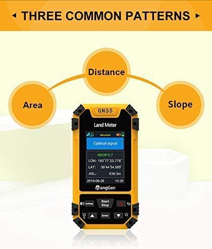 Generic Land Surveying Equipment, Handheld GPS Land Meter, Professional GNSS Receiver Surveryor Tool with Color Screen for...